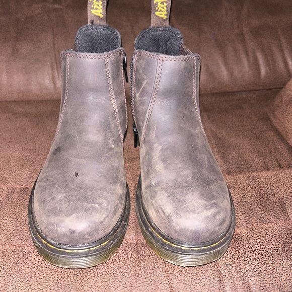 Authentic Used Dr. Martens Gaucho Boots Brown Size UK 1, US Boy2 US girl 3 EU 33 - Picture 7 of 7